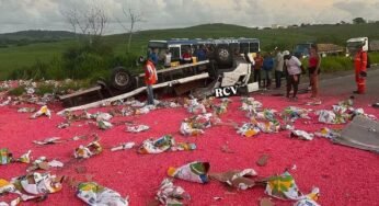 Caminhoneiro morre em acidente na BR-101, em Sergipe; esposa está em estado Grave
