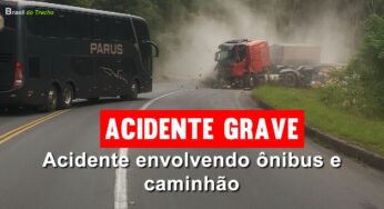 Tragédia na BR-101: colisão entre carreta e ônibus deixa três mortos e 26 feridos no Espírito Santo
