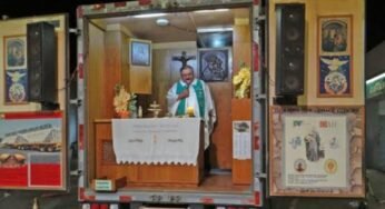 Conheça o padre dos caminhoneiros