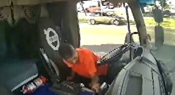 Ladrão ousado furta celular de caminhoneiro durante descarga em Maceió