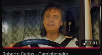 Música do cantor Roberto Carlos sobre caminhoneiro alcança marca inédita