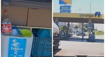 Caminhoneiro desabafa após roubo em caixa de cozinha