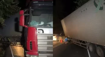 Caminhoneiro morre esmagado no Ceará