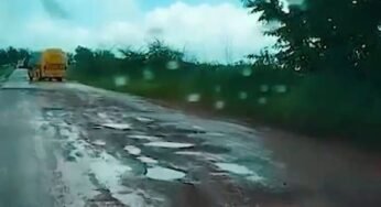 MA-014: Caminhoneiros reclamam do estado da rodovia