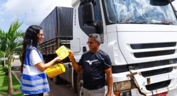 Movimento Maio Amarelo é dedicado aos caminhoneiros.