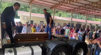 Caminhoneiro vítima de acidente na BR-364 é sepultado com homenagem em Ji-Paraná