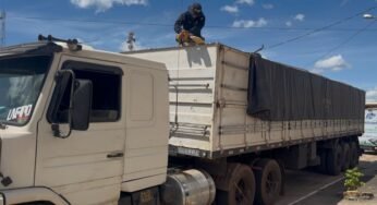 PRF apreende 28m³ de madeira transportada ilegalmente na BR-155, no Pará