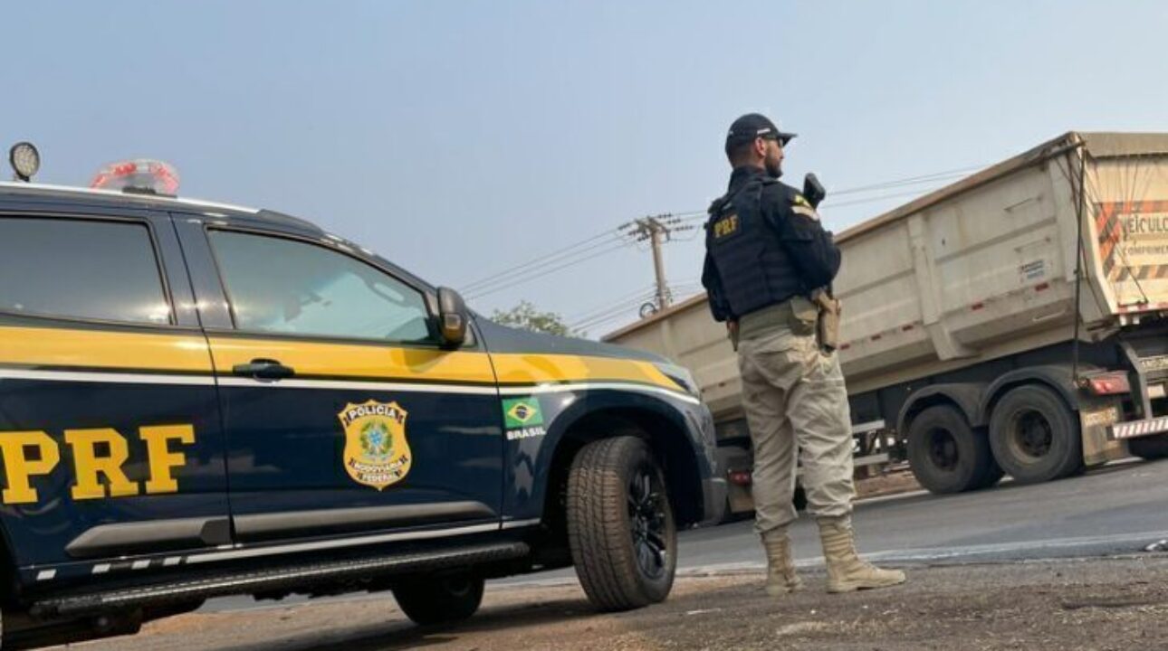 PRF apreende módulos de caminhão de origem suspeita na BR-364 em Rondonópolis (MT)