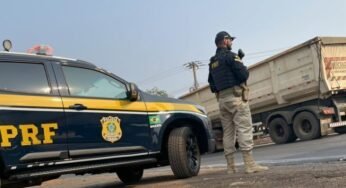 PRF apreende módulos de caminhão de origem suspeita na BR-364 em Rondonópolis (MT)