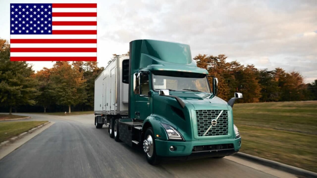 Quanto ganha um caminhoneiro nos EUA em 2025?