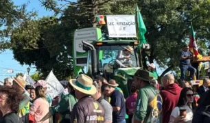 Agricultores e caminhoneiros