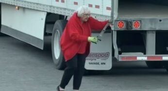 Caminhoneira de 80 anos viraliza após ser flagrada em plena atividade nas estradas dos EUA