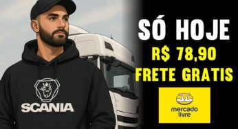 Mercado Livre anuncia moletom para caminhoneiro por apenas R$ 79,90 com frete grátis – só hoje, no 6.6!