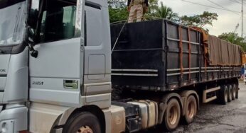 PRF apreende 30 m³ de madeira transportada ilegalmente no Pará