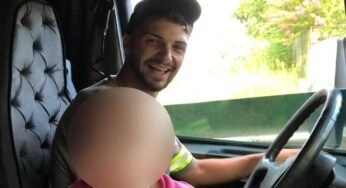 Jovem caminhoneiro morre em acidente na BR-376 e deixa filha pequena