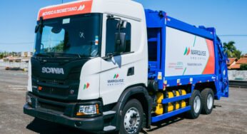 Marquise Ambiental recebe novo lote de caminhões Scania movidos a biometano
