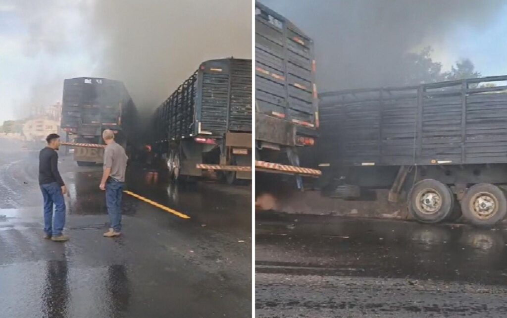 Dois caminhoneiros morrem em grave acidente na GO-184, em Caçu (GO)