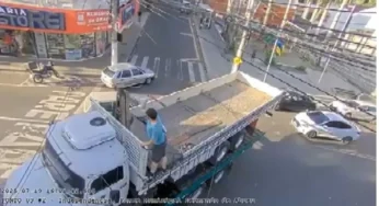 Prefeitura de Cachoeiro processará caminhoneiro que cortou cabos de câmeras de segurança