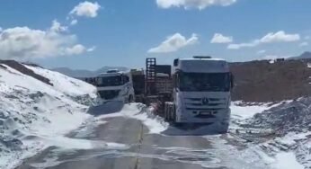 Caminhoneiro de Osório enfrenta nevasca a 4.200 metros de altitude no Chile