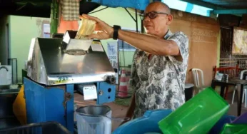 Caminhoneiro larga a profissão e abre um caldo de cana com pastel.