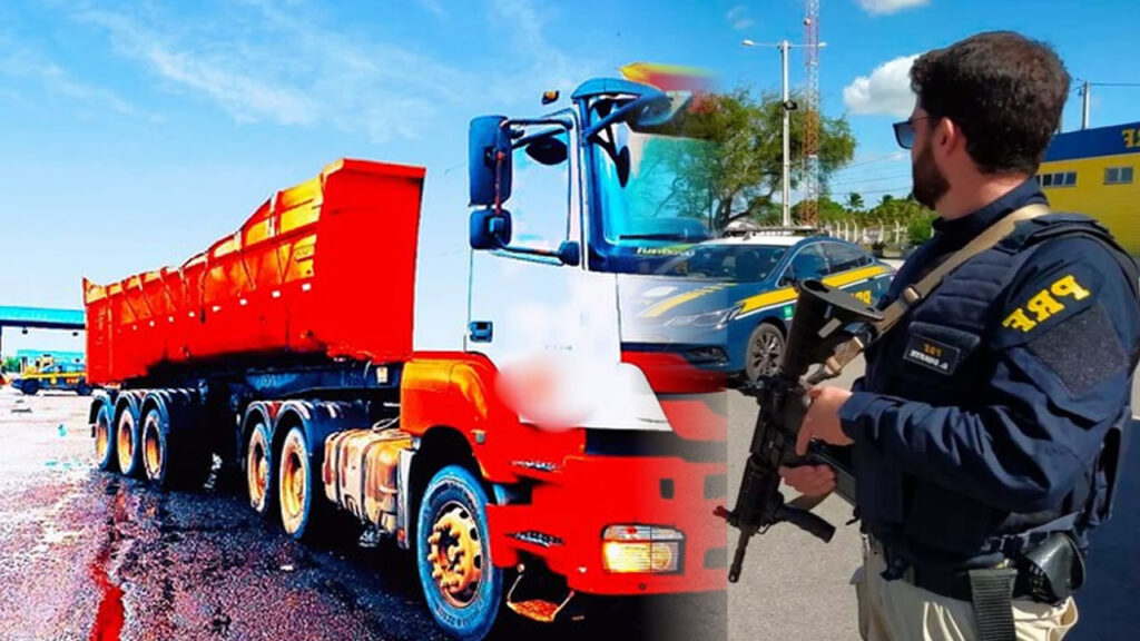 Carreta é flagrada com quase 15 toneladas de excesso de peso na BR-324, na Bahia