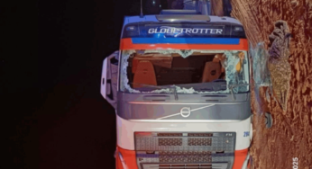 Caminhoneiro sob efeito de rebite provoca perseguição por 109 km na BR‑153 e é preso após tombar veículo