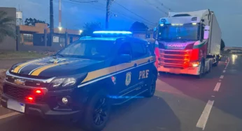 Caminhoneiro de Ponta Grossa é preso após dirigir embriagado por mais de 30 km na BR-376