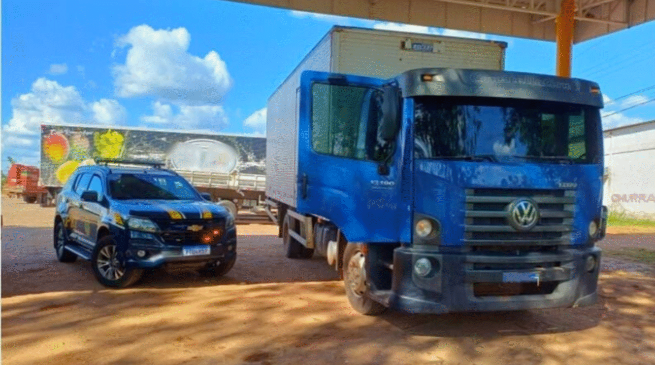 Caminhão roubado em Grajaú é localizado pela PRF em Alto Alegre do Maranhão
