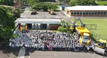 Fábrica da Volvo CE em Pederneiras celebra 50 anos como referência global de inovação e sustentabilidade