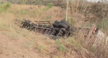 Colisão entre caminhão e carro de trabalhadores no Gama (DF) mata quatro e deixa dois feridos