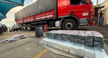 Caminhoneiro é preso com 400 kg de cocaína na Rodovia Washington Luís