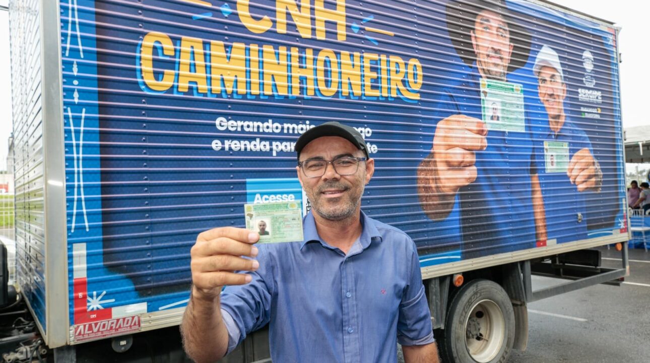 Itabaiana (SE) recebe lançamento do Programa CNH Caminhoneiro para caminhoneiros de baixa renda