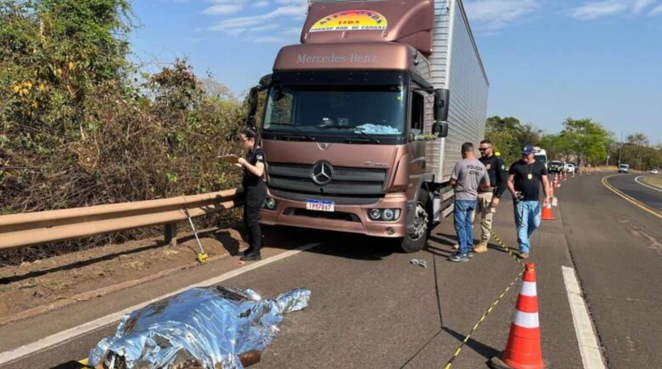 Caminhoneiro de 52 anos morre após infarto enquanto dirigia na BR-163, entre municípios de MS