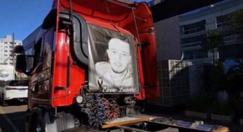 Grande comoção marca despedida de caminhoneiro que morreu em acidente na BR-153