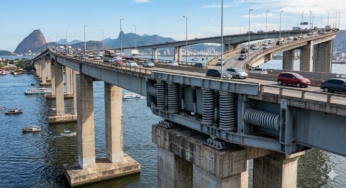 O sistema escondido que impediu a Ponte Rio-Niterói de balançar com o vento.
