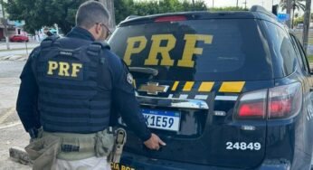 Homem é preso pela PRF na BR-242 após mandado por pensão alimentícia em aberto