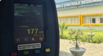 PRF flagra veículo a 177 km/h em trecho da BR-101 no Rio Grande do Norte