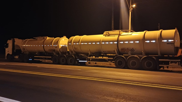 Caminhoneiro é flagrado com “rebites” durante transporte de 61 mil litros de etanol na BR-010, no Maranhão