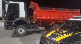 PRF prende caminhoneiro com pistola 9mm, carregadores e 52 munições na BR-381, em Perdões (MG)