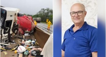 Caminhoneiro de Chapecó morre em acidente na BR-163, no Paraná