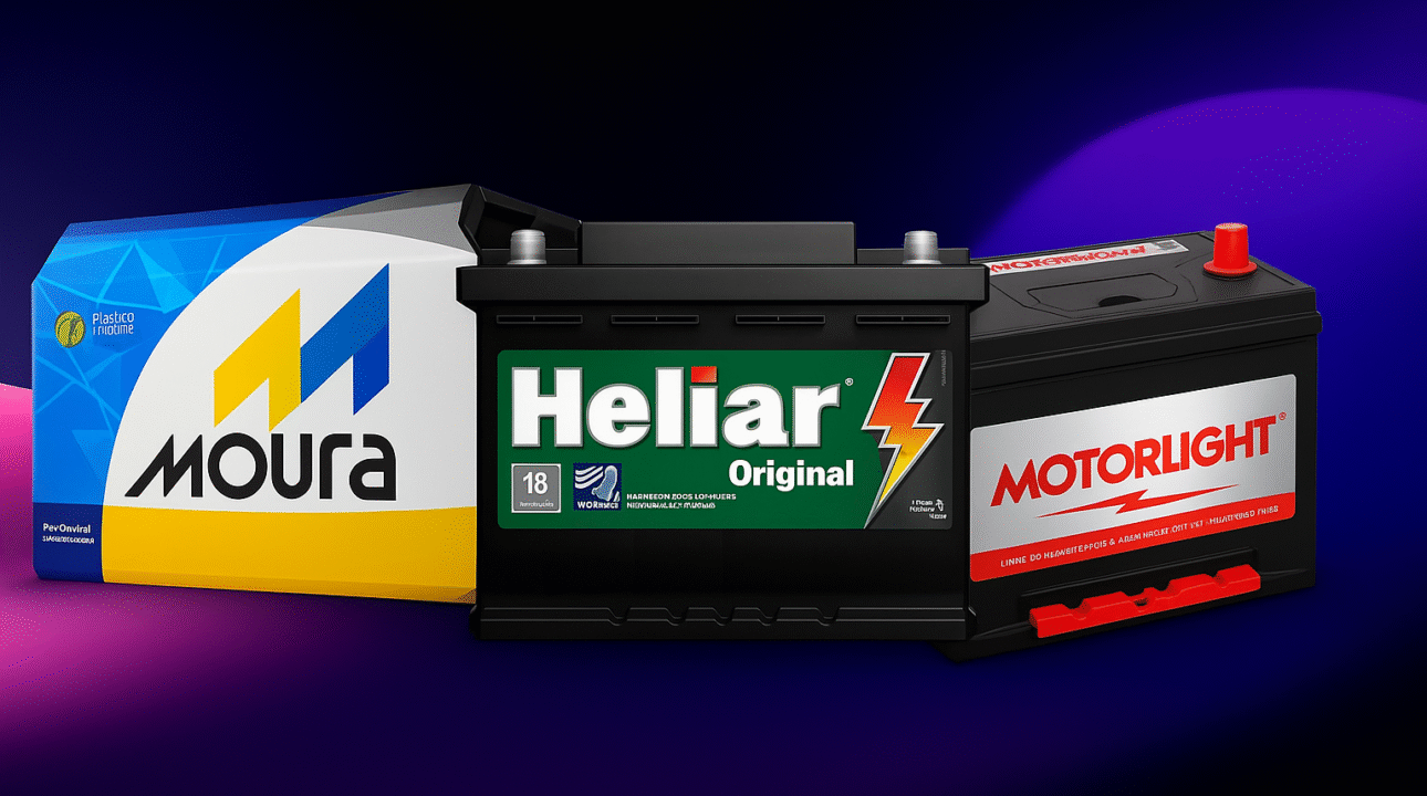 Influenciador realiza teste com três baterias, veja qual venceu.