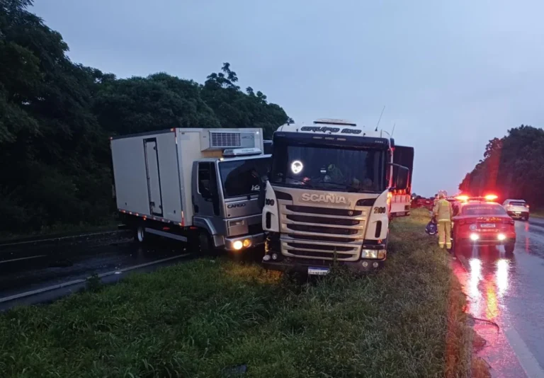 Jovem caminhoneiro de 21 anos morre ao desviar de colisão na BR-376, em Ponta Grossa