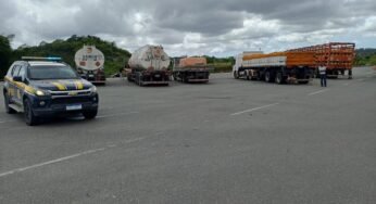 Polícia Rodoviária Federal intensifica fiscalização de produtos perigosos na BR‑324 em Simões Filho (BA)