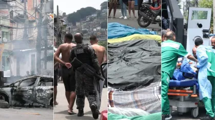 Caminhoneiro desabafa e apoia operação policial no Rio: ‘Só quem vive na pele sabe o que passa na mão desses criminosos
