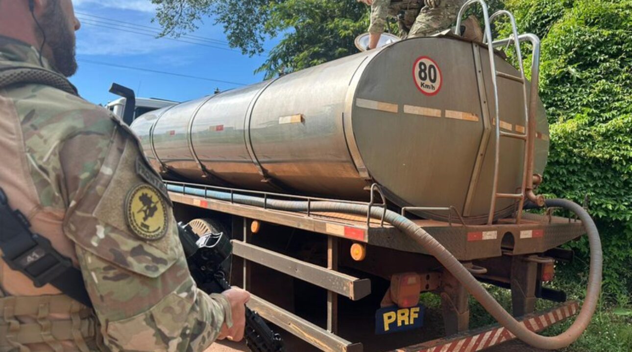 Polícia Rodoviária Federal apreende 4 toneladas de agrotóxicos transportados em caminhão de leite no Paraná