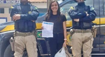 PRF ajuda estudante após pane em ônibus e garante chegada a tempo para prova do Enem