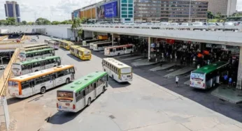 Motorista de ônibus é agredido no DF após negar parada fora do ponto autorizado