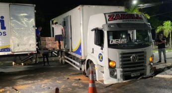 Caminhão afunda após rompimento de adutora e alerta para riscos nas estradas de Valinhos (SP)