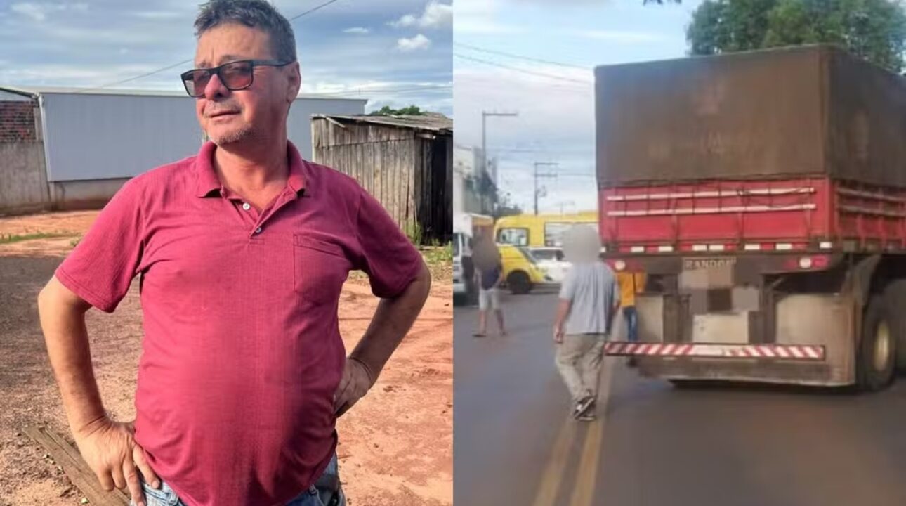 Caminhoneiro que foi picado por abelhas diz não lembrar de nada.