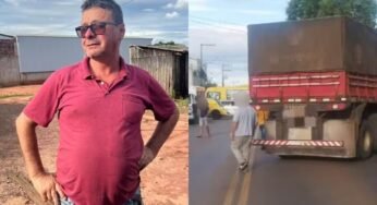 Caminhoneiro que foi picado por abelhas diz não lembrar de nada.